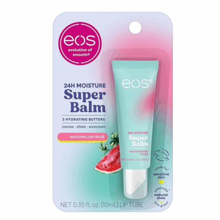 EOS, Bálsamo Super hidratante 24 h con aroma a sandía, 10 ml