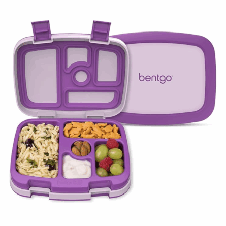 Bentgo Kids, Lonchera infantil estilo Bento, con 5 compartimentos
