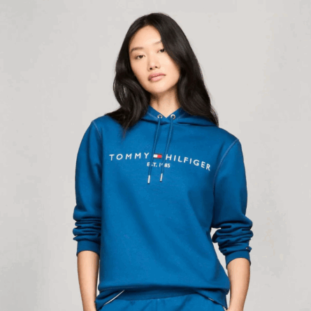 Tommy Hilfiger, Polera con capucha polar