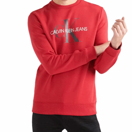 Calvin Klein, Polera logo CK rojo