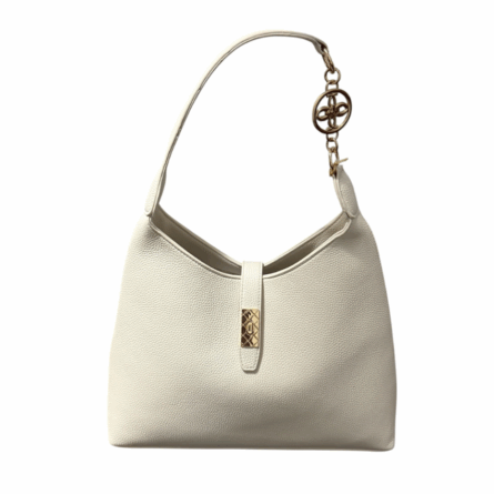 Crossi, Cartera texturisada Blanca