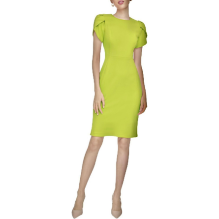 Calvin Klein, vestido Corto Manga Tulipán